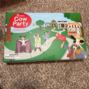 Chick-fil-A Cow Party Board Game - Vibrant Green and Red